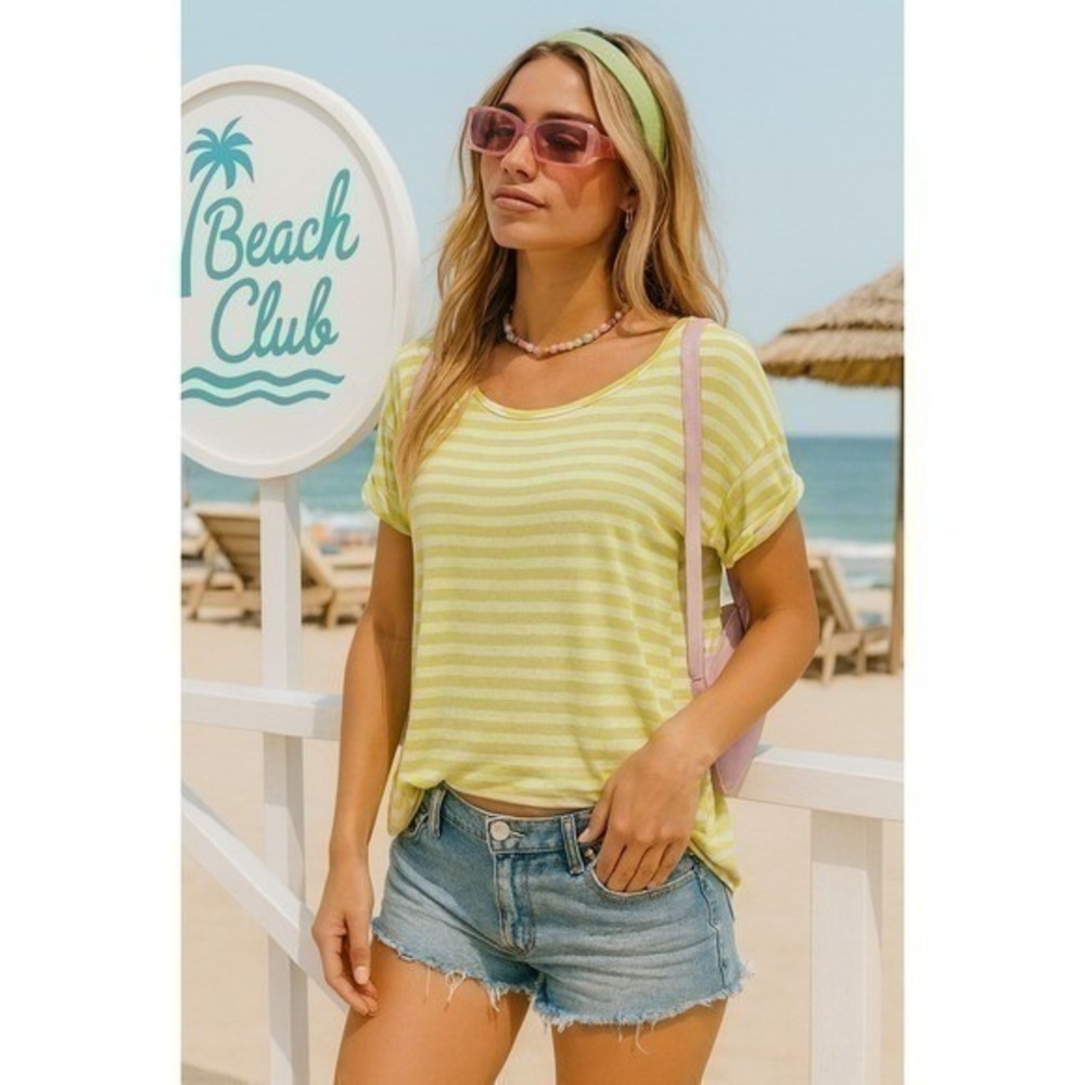 Juicy Couture Striped Top Tee
